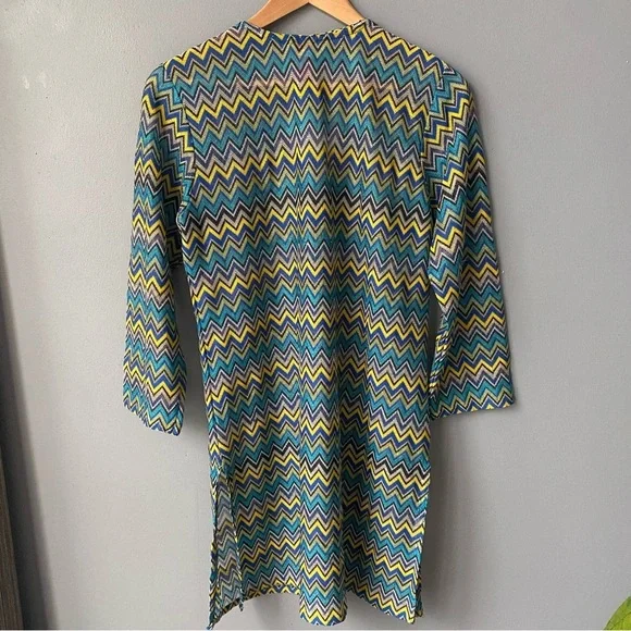 Chevron Mini Dress - Picture 2 of 4